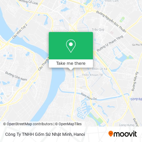 Công Ty TNHH Gốm Sứ Nhật Minh map