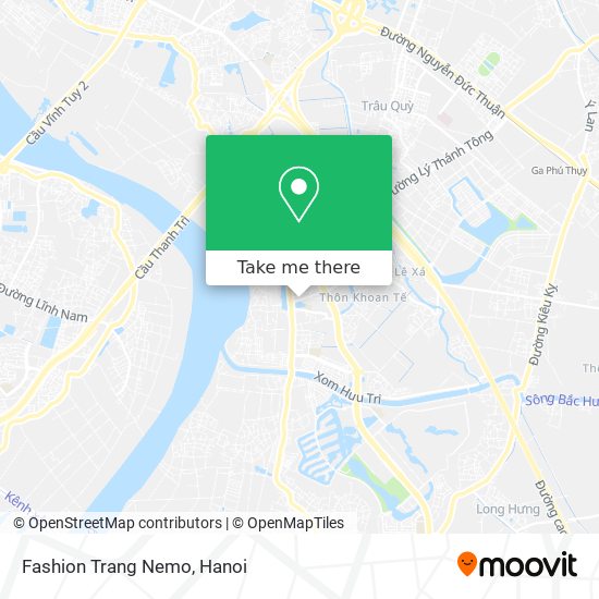 Fashion Trang Nemo map