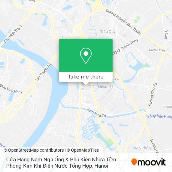 Cửa Hàng Năm Nga Ống & Phụ Kiện Nhựa Tiền Phong-Kim Khí-Điện Nước Tổng Hợp map