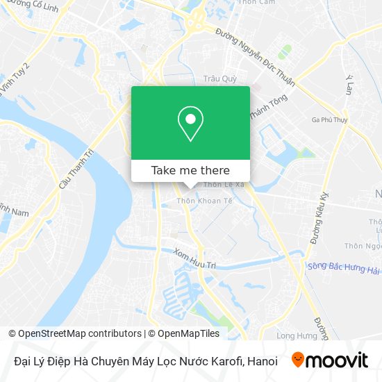 Đại Lý Điệp Hà Chuyên Máy Lọc Nước Karofi map