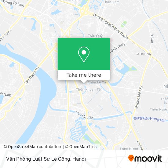 Văn Phòng Luật Sư Lê Công map