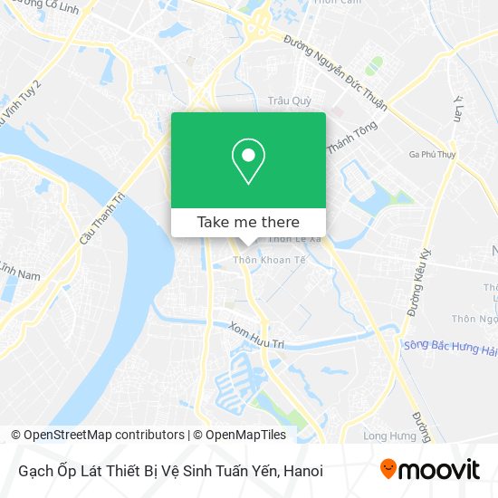 Gạch Ốp Lát Thiết Bị Vệ Sinh Tuấn Yến map