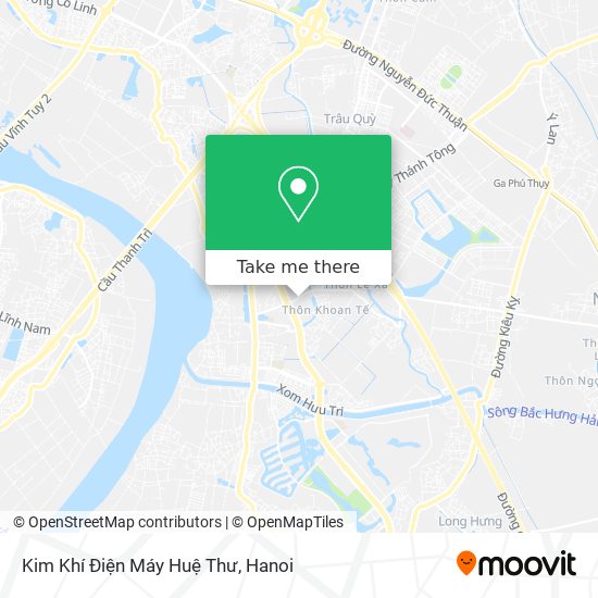 Kim Khí Điện Máy Huệ Thư map