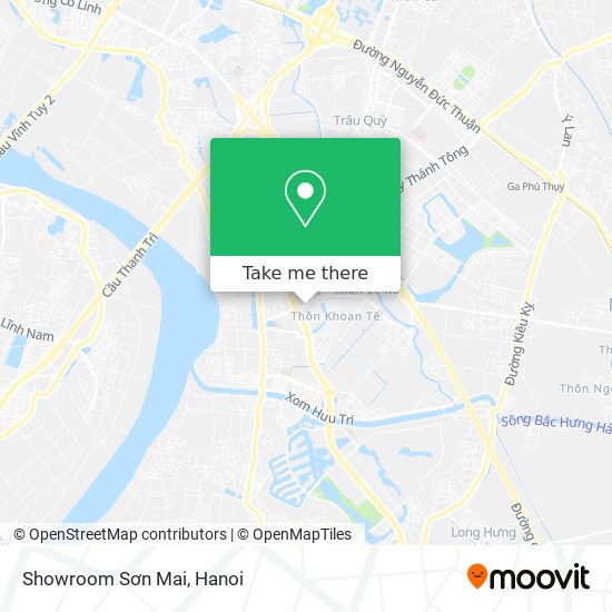 Showroom Sơn Mai map