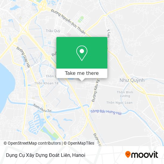Dụng Cụ Xây Dựng Đoát Liên map