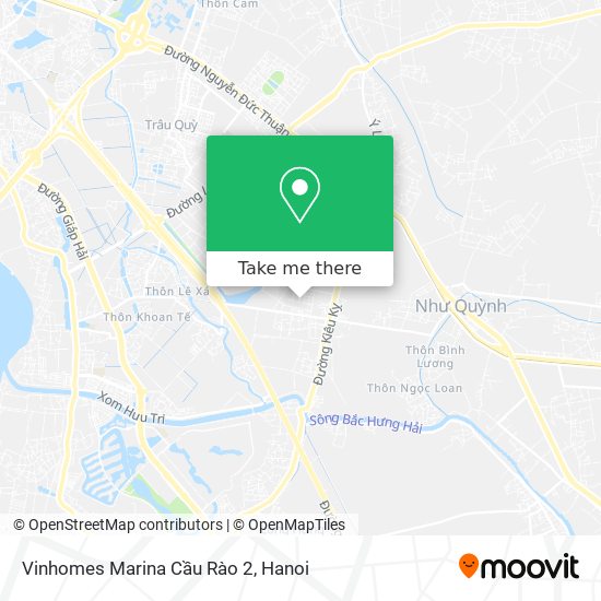 Vinhomes Marina Cầu Rào 2 map