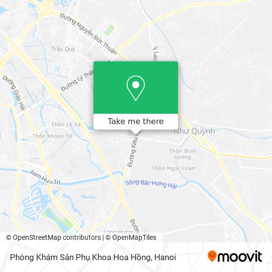 Phòng Khám Sản Phụ Khoa Hoa Hồng map