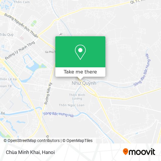 Chùa Minh Khai map