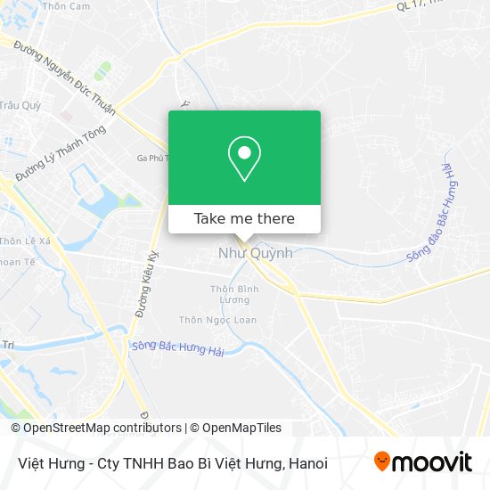Việt Hưng - Cty TNHH Bao Bì Việt Hưng map