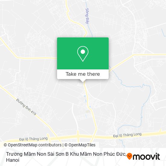 Trường Mầm Non Sài Sơn B Khu Mầm Non Phúc Đức map