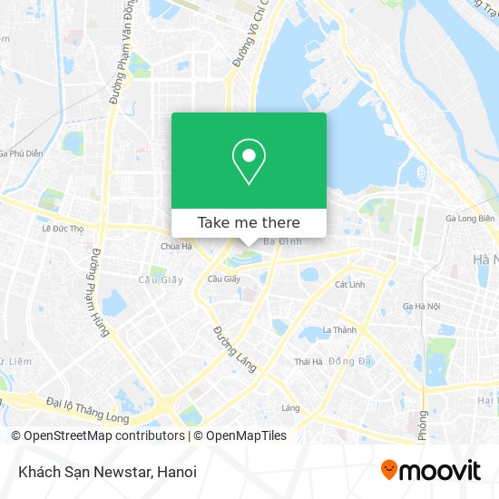 Khách Sạn Newstar map