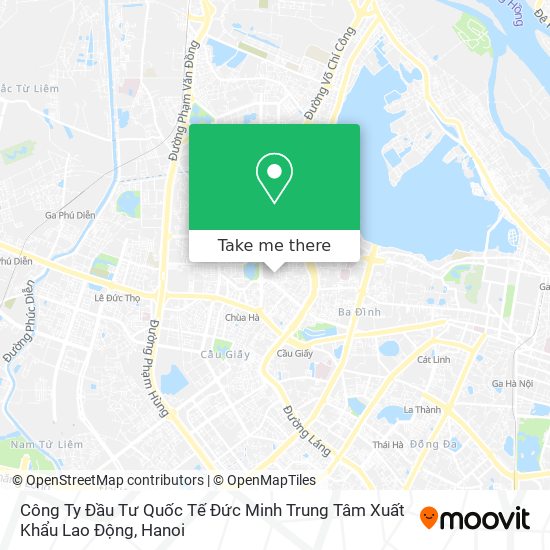 Công Ty Đầu Tư Quốc Tế Đức Minh Trung Tâm Xuất Khẩu Lao Động map