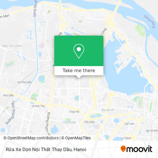 Rửa Xe Dọn Nội Thất Thay Dầu map