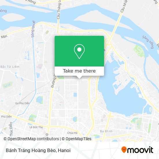 Bánh Tráng Hoàng Bèo map