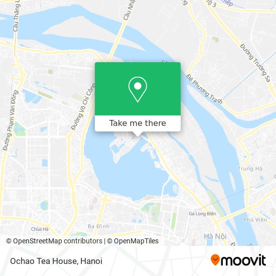 Ochao Tea House map