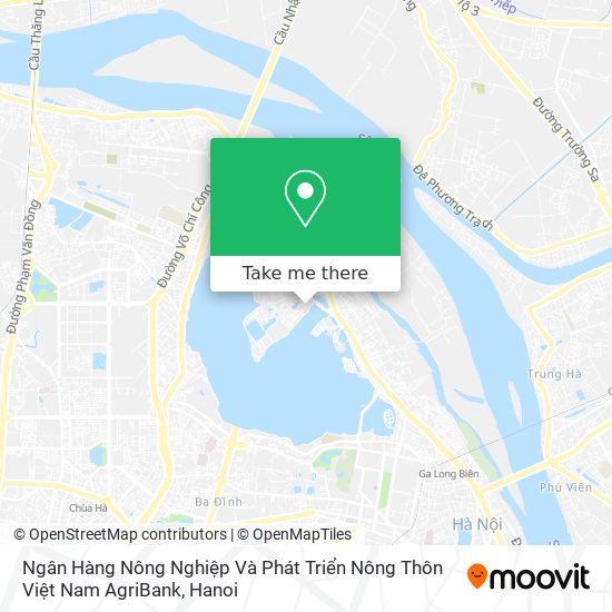 Ngân Hàng Nông Nghiệp Và Phát Triển Nông Thôn Việt Nam AgriBank map