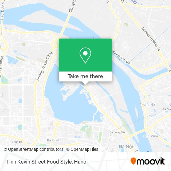 Tinh Kevin Street Food Style map