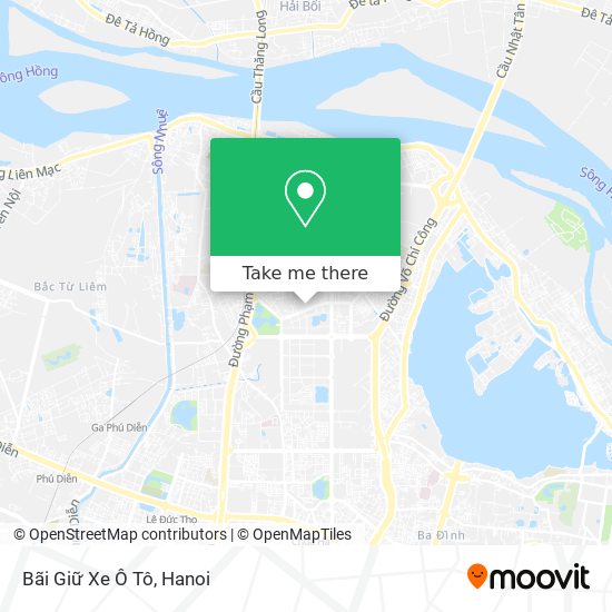 Bãi Giữ Xe Ô Tô map