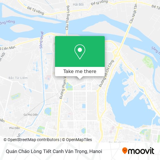 Quán Cháo Lòng Tiết Canh Vân Trọng map