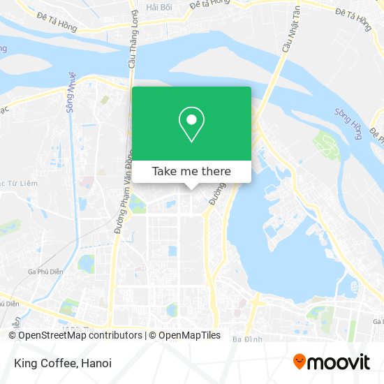 King Coffee map