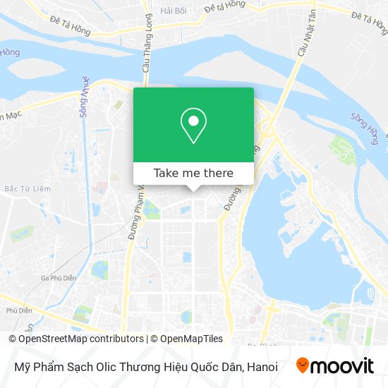 Mỹ Phẩm Sạch Olic Thương Hiệu Quốc Dân map