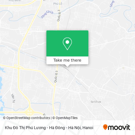 Khu Đô Thị Phú Lương - Hà Đông - Hà Nội map