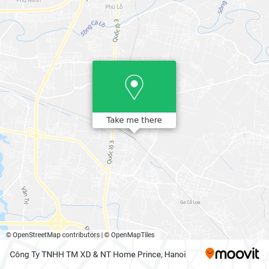 Công Ty TNHH TM XD & NT Home Prince map