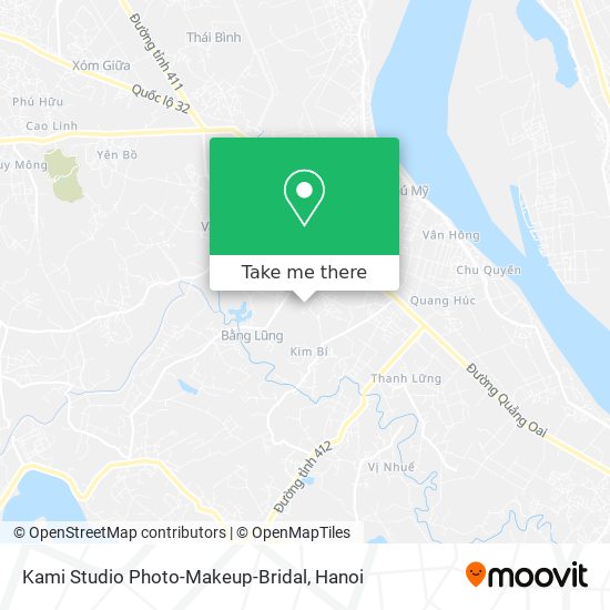 Kami Studio Photo-Makeup-Bridal map