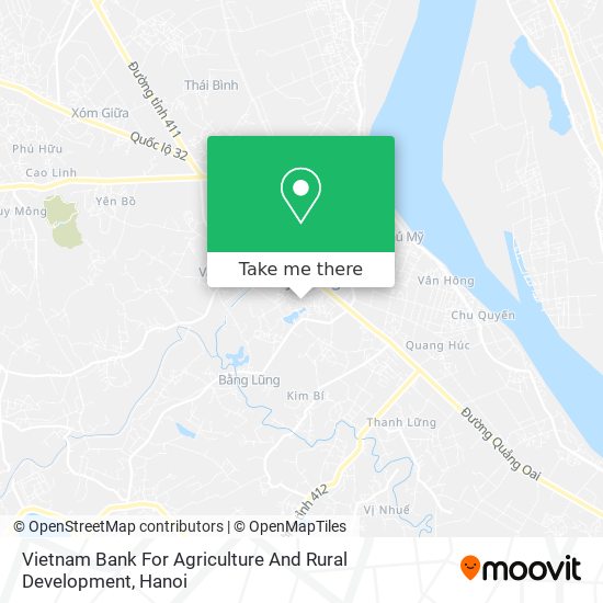 Vietnam Bank For Agriculture And Rural Development map