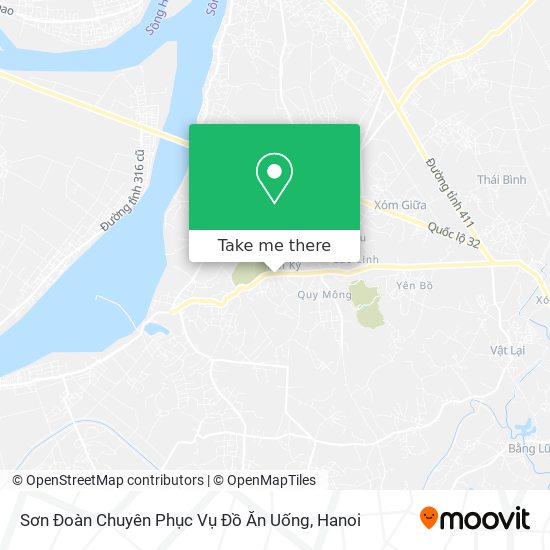 Sơn Đoàn Chuyên Phục Vụ Đồ Ăn Uống map