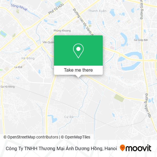 Công Ty TNHH Thương Mại Ánh Dương Hồng map
