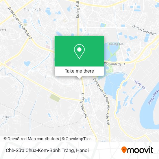 Chè-Sữa Chua-Kem-Bánh Tráng map