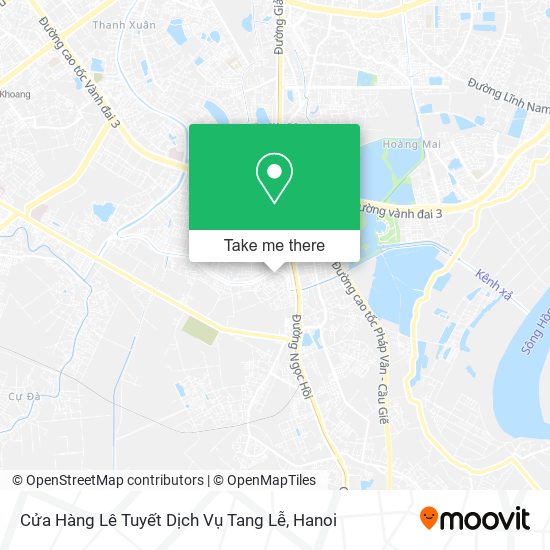 Cửa Hàng Lê Tuyết Dịch Vụ Tang Lễ map