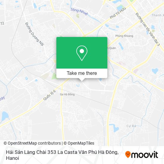 Hải Sản Làng Chài 353 La Casta Văn Phú Hà Đông map