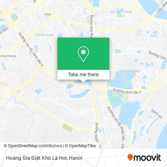 Hoàng Gia Giặt Khô Là Hơi map