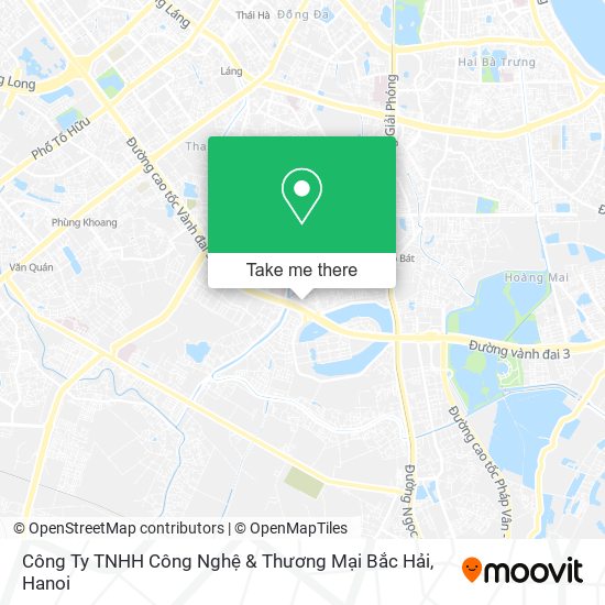 Công Ty TNHH Công Nghệ & Thương Mại Bắc Hải map