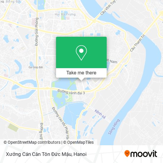 Xưởng Cán Cân Tôn Đức Mậu map