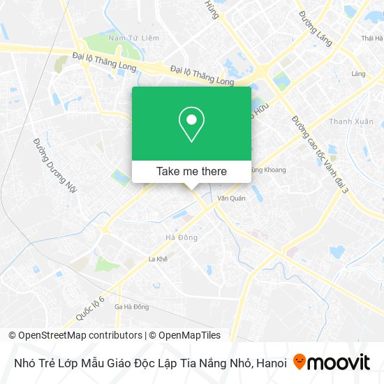 Nhó Trẻ Lớp Mẫu Giáo Độc Lập Tia Nắng Nhỏ map