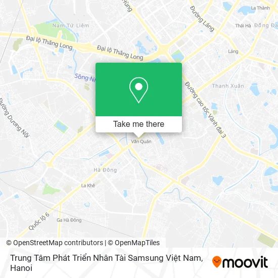 Trung Tâm Phát Triển Nhân Tài Samsung Việt Nam map