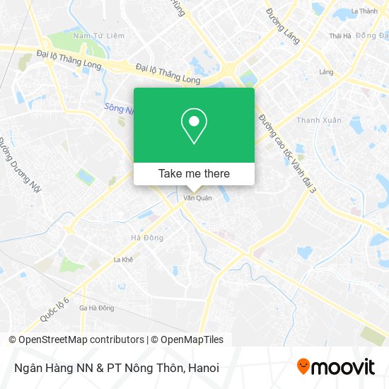 Ngân Hàng NN & PT Nông Thôn map