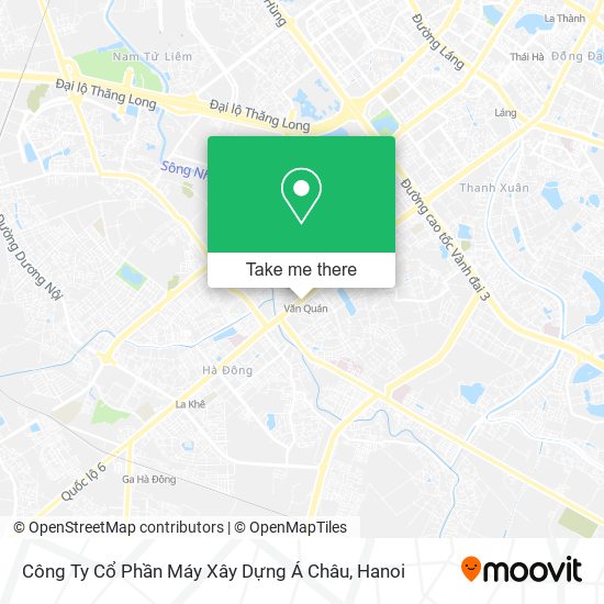 Công Ty Cổ Phần Máy Xây Dựng Á Châu map