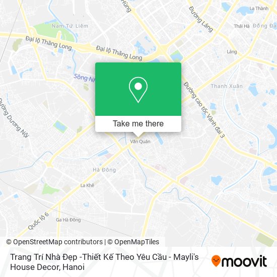 Trang Trí Nhà Đẹp -Thiết Kế Theo Yêu Cầu - Mayli's House Decor map