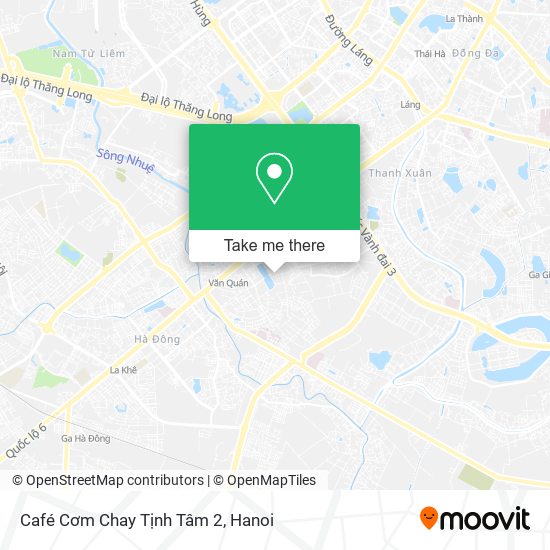 Café Cơm Chay Tịnh Tâm 2 map