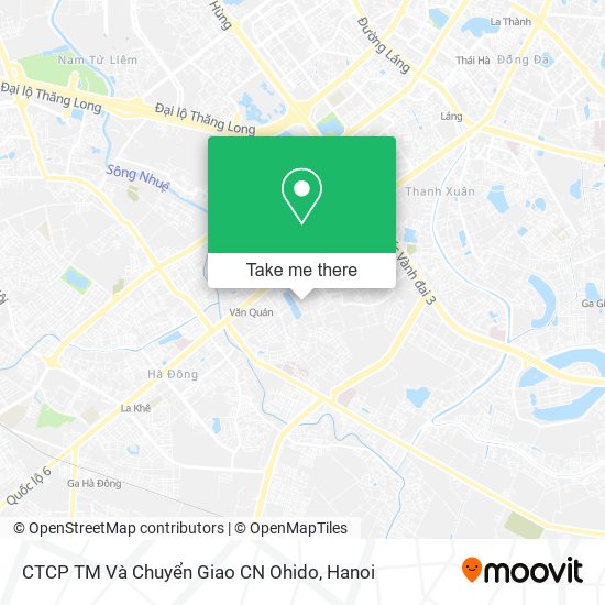 CTCP TM Và Chuyển Giao CN Ohido map