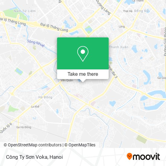 Công Ty Sơn Voka map