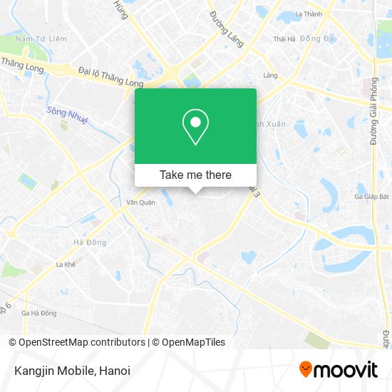 Kangjin Mobile map