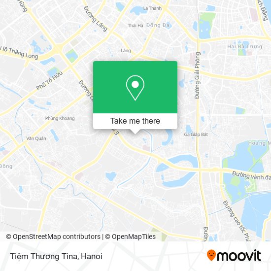 Tiệm Thương Tina map