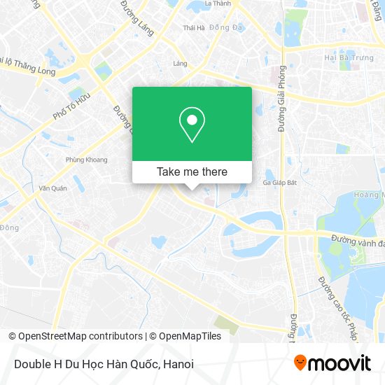 Double H Du Học Hàn Quốc map