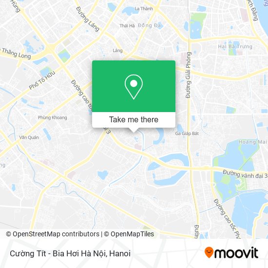 Cường Tít - Bia Hơi Hà Nội map