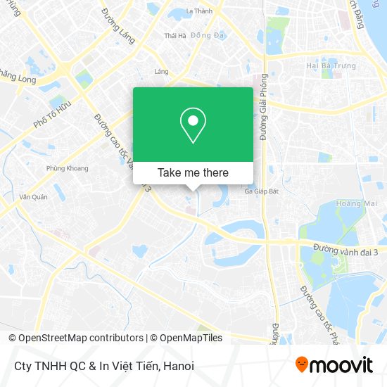 Cty TNHH QC & In Việt Tiến map